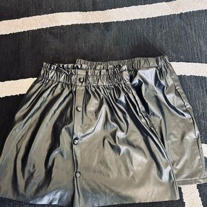 Youth Girls Leather Skirts